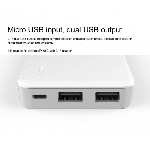 Lenovo 10000mAh Power Bank